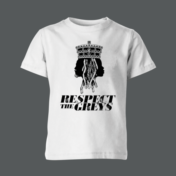 Dual Head Crown Respect The Greys T-Shirt