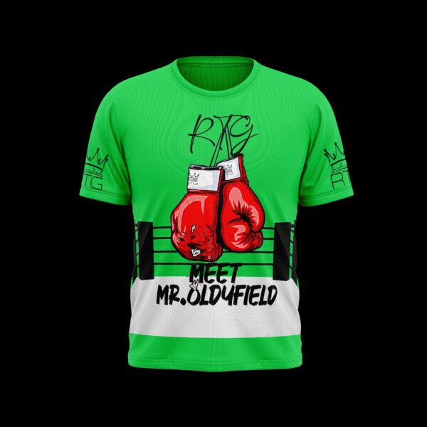 RTG ‘Meet Mr. OLDYFIELD’ Boxing T-Shirt (Green)