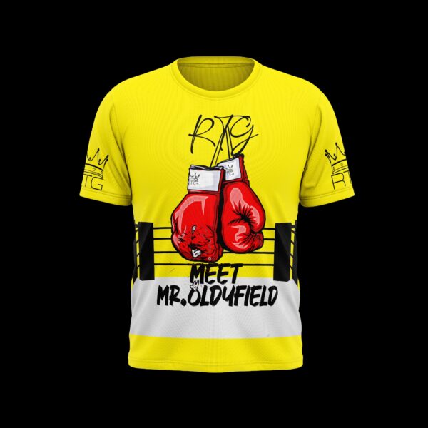 RTG ‘Meet Mr. OLDYFIELD’ Boxing T-Shirt (Yellow)