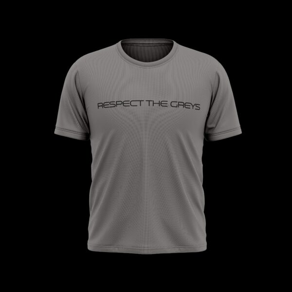 Respect The Greys Monochrome T-Shirt (Grey/Black)