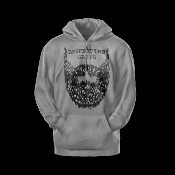Beard Edition Hoodie (Grey/Black)