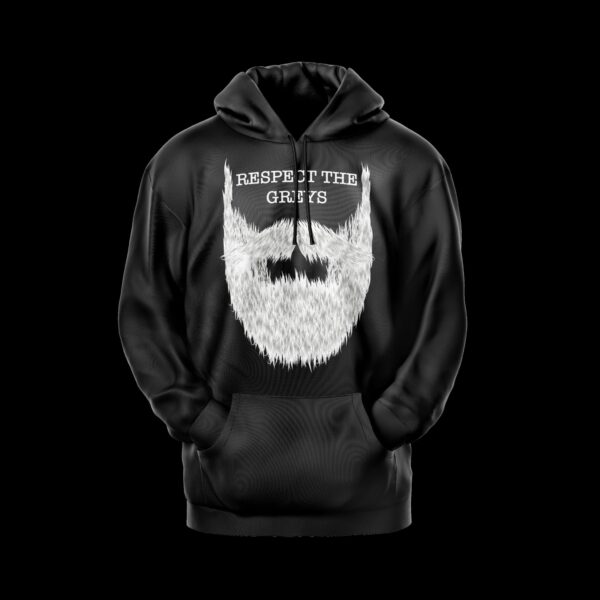 Beard Edition Hoodie (Black/White)