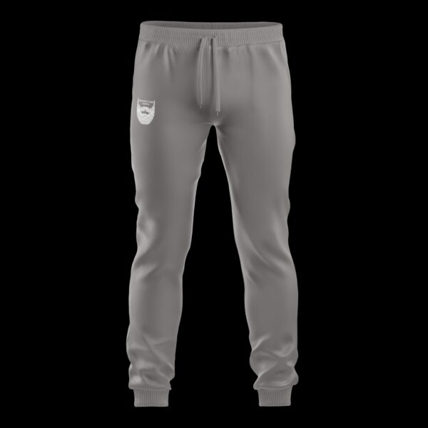 Beard Edition Sweatpants (Grey/White Crest)