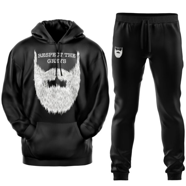 Beard Edition Sweatsuit (Black/White)