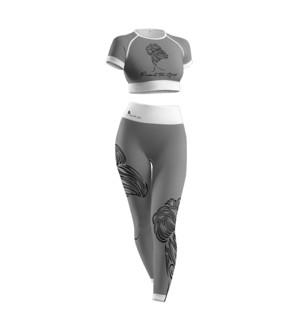 RTG Mono-Floral Seamless Set – Grey