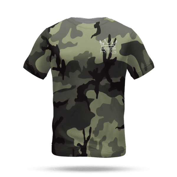 RTG Crown Camo Tee (Front Logo)