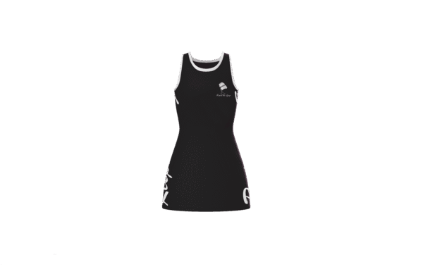 RTG Graphic Tank Dress – White